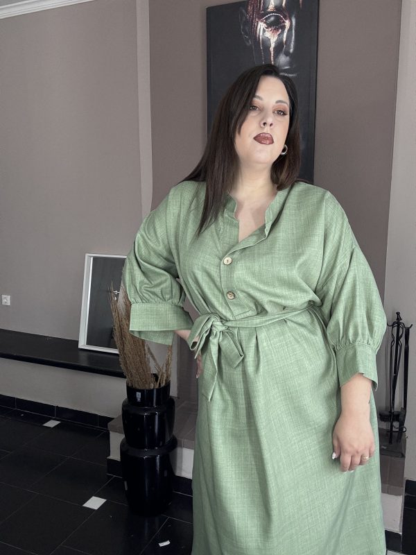 ΦΟΡΕΜΑ 100% VISCOSE ΜΕ ΔΥΟ ΚΟΥΜΠΙΑ 4 ΑΠΟΧΡΩΣΕΙΣ - Image 10