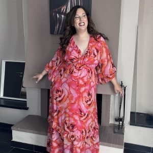 FLORAL MAXI ΦΟΡΕΜΑ ΚΑΡΠΟΥΖΙ